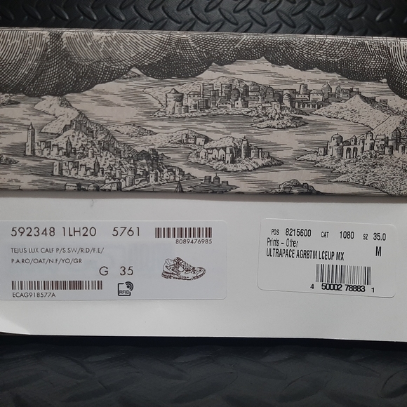 Gucci Wmns Ultrapace 'Pink Tejus Printed' 592348 1LH20 5761 - Picture 12 of 12